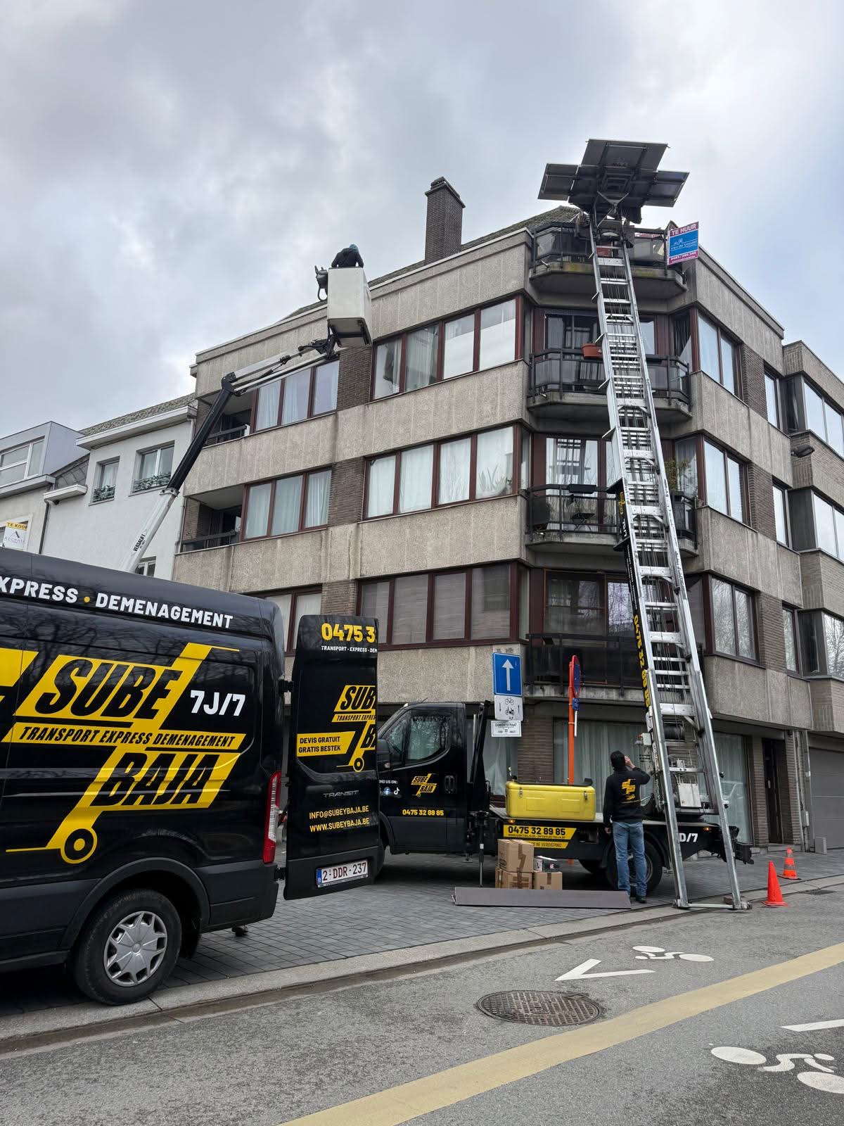 Déménagement à Bruxelles 2