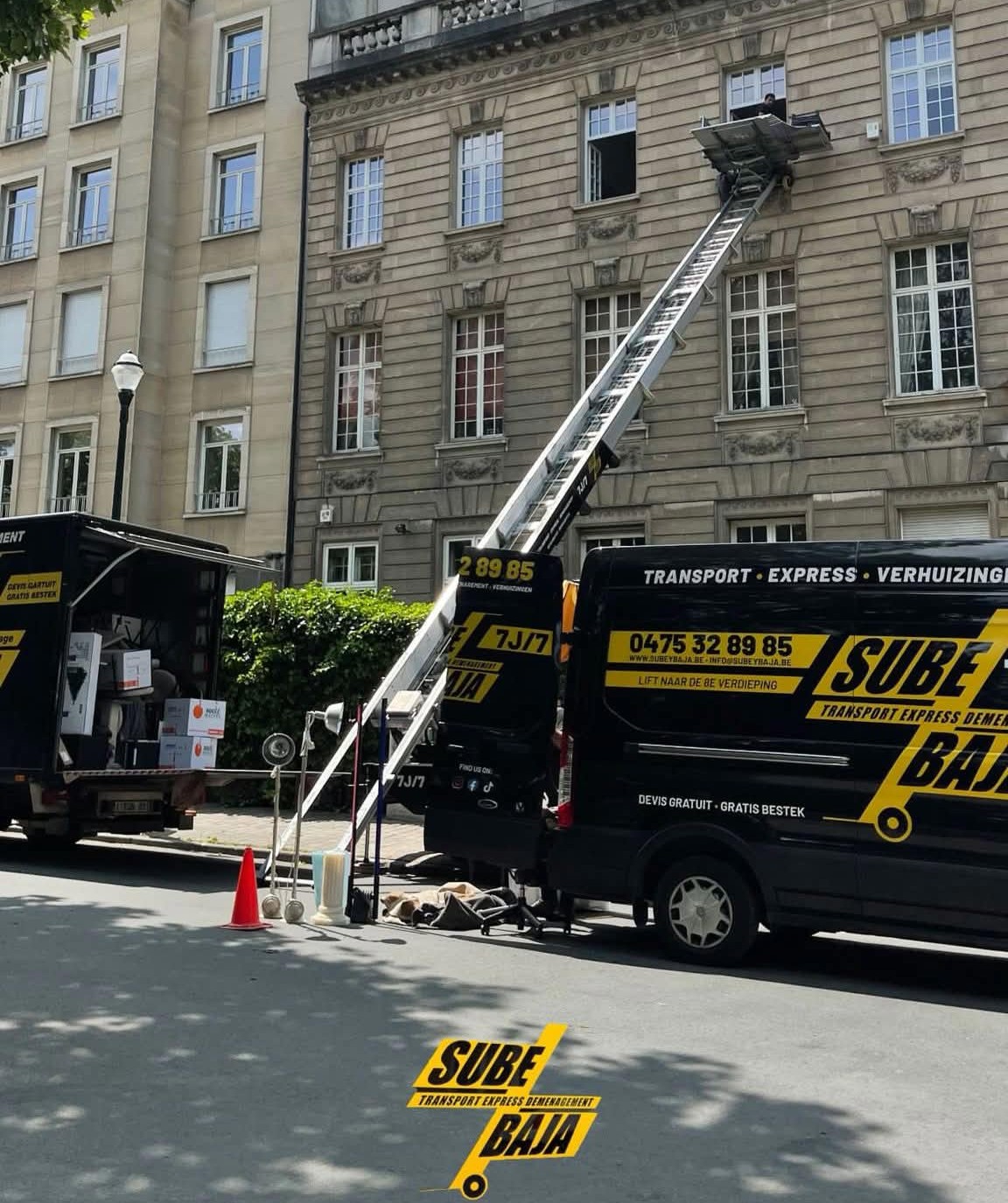 Déménagement à Bruxelles 3